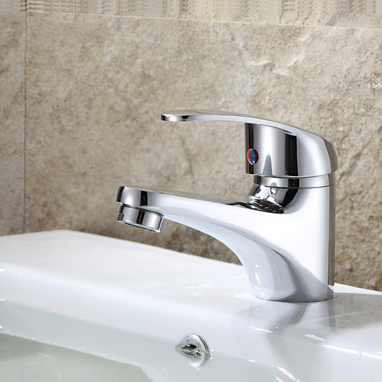 Rubinetto per lavabo, lega, cromo, LV001 Rubinetti per bagno Titolo predefinito Alessandro Design