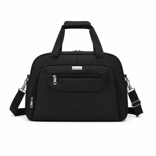 Borsa da viaggio AKTAU, 45x20x30 cm, Oxford, nero