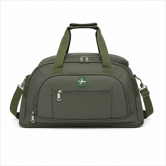 Borsa da viaggio KARAGANDA, 54x26x27 cm, Oxford, verde