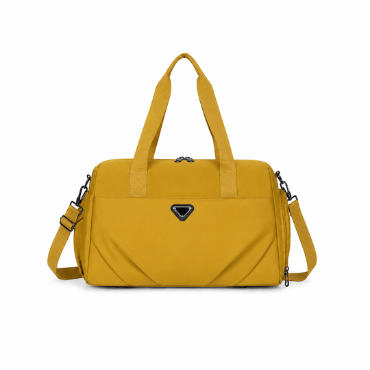 Borsa da viaggio SHYMKENT, 46x22x28 cm, Oxford, giallo