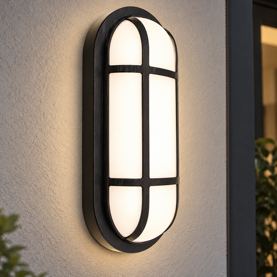 Applique da esterno LED AX321/162BK, IP65, Nero