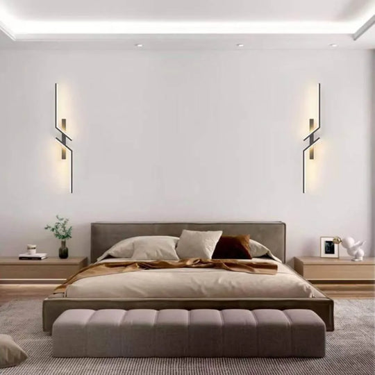 Aplica LED Avyaan 22W Negru Aplice de Interior Default Title Alessandro Design