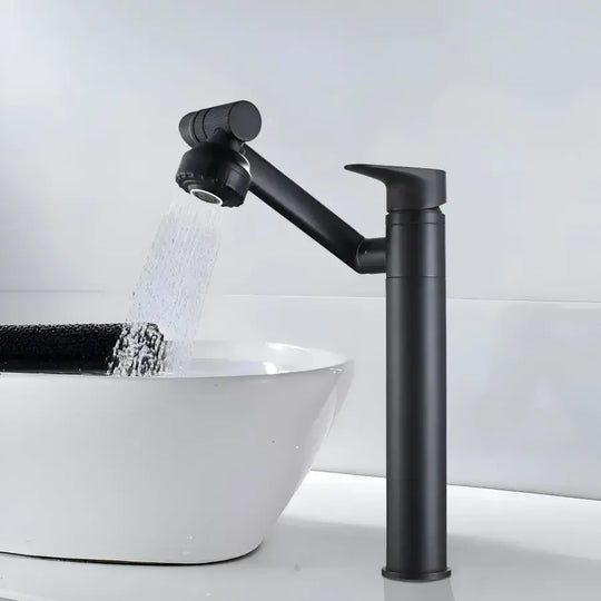 Rubinetto per lavabo, Ottone sanitario, Nero, OD/2027 Rubinetti per il bagno Titolo predefinito Alessandro Design