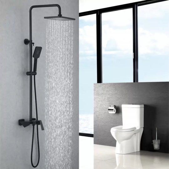 Colonna Doccia, Ottone Sanitario, Nero, 6720H Rubinetti E Colonne Doccia Titolo predefinito Alessandro Design