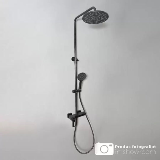 Colonna Doccia, Ottone Sanitario, Nero, 9810H Rubinetti E Colonne Doccia Titolo predefinito Alessandro Design