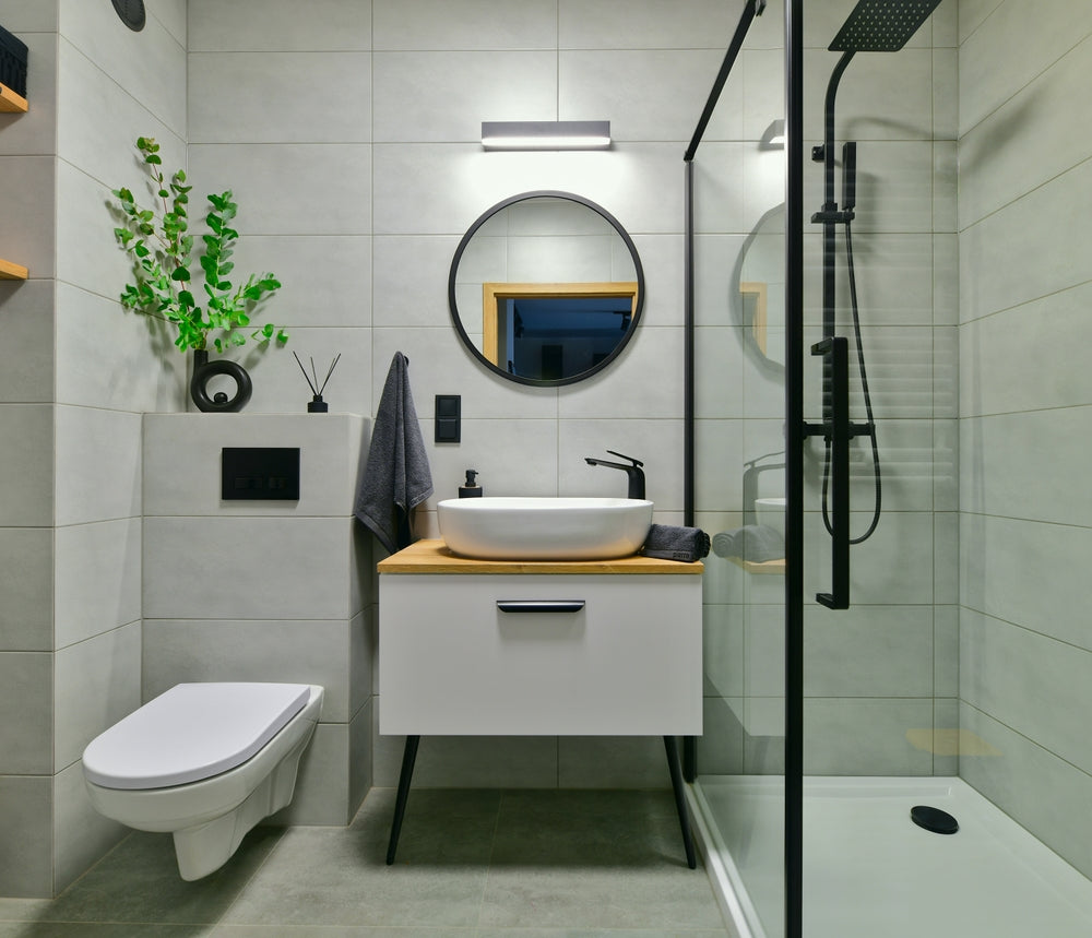 mobili funzionali e installazioni bagno compatte