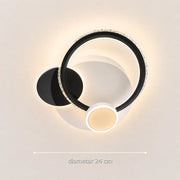 Lampadario LED in cristallo PRISMIQ 45W, 3 Cerchi, Luce Fredda/Calda/Neutra, Nero - 01_LL654-300BK.png