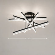 Lustra LED cu Telecomanda LT179/5BK, 68W, 5 Elemente, Lumina Rece/Clada/Neutra, Dimabila, Negru - 01_LT179-5BK.png