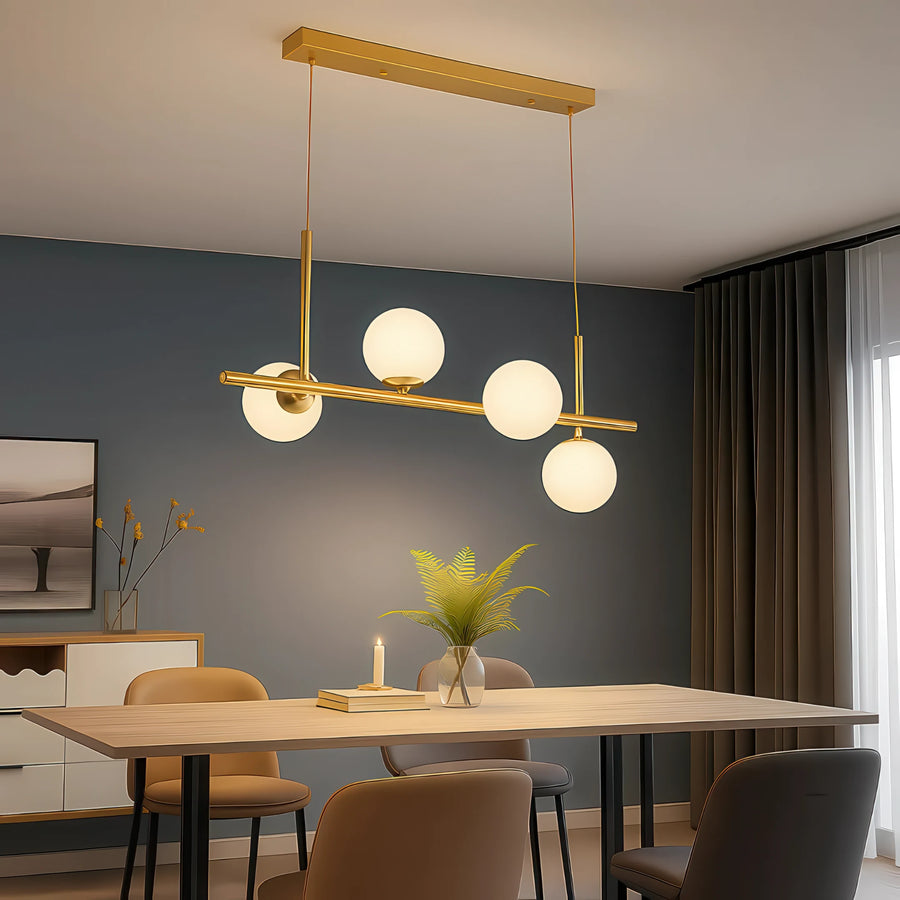 Lampadario moderno LOFT Pavilion, 4x G9, oro, metallo, altezza regolabile - 02_LC800-4GD.png