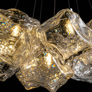 ECOLUCE MODERN Lampadario, Globo, 7xE27, Altezza regolabile, Cromo - 02_LC815-7CH.png