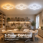 Lustra LED cu telecomanda si cristal NOVA ROTONDA RGB 82W, 4 Cercuri, lumina Rece/Calda/Neutra, Dimabila, Crom - 02_LT075-4.png