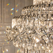 Lampadario in cristallo WINDSOR Grande Supremo 14xE14, diametro 60X90 cm, cromo lucido, altezza regolabile - 03_CC800-600X900CH.png