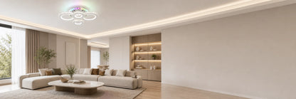 Lustra LED cu telecomanda si cristal NOVA ROTONDA RGB 82W, 4 Cercuri, lumina Rece/Calda/Neutra, Dimabila, Crom - 03_LT075-4.png