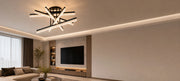 Lustra LED cu Telecomanda LT179/5BK, 68W, 5 Elemente, Lumina Rece/Clada/Neutra, Dimabila, Negru - 03_LT179-5BK.png