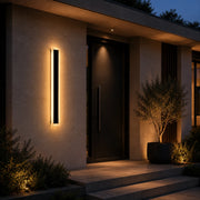 Lampada da parete a LED per esterni Mack, lunghezza 30 cm, 4 W, IP65, metallo, lineare, nero - 04_AX200-300BK.png