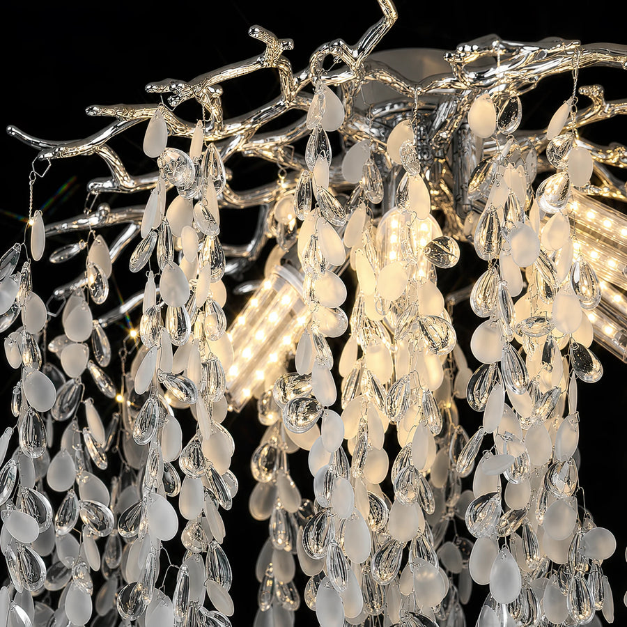 Lampadario in cristallo Willow, 5x E14, diametro 50 cm, cromato - 04_CC8080-D500CH.png