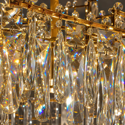 TOPKAPI Lampadario in cristallo Nobile 6xE14, diametro 40 cm, oro lucido, altezza regolabile - 04_CC810-400GD.png