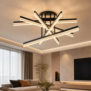 Lustra LED cu Telecomanda LT179/5BK, 68W, 5 Elemente, Lumina Rece/Clada/Neutra, Dimabila, Negru - 04_LT179-5BK.png