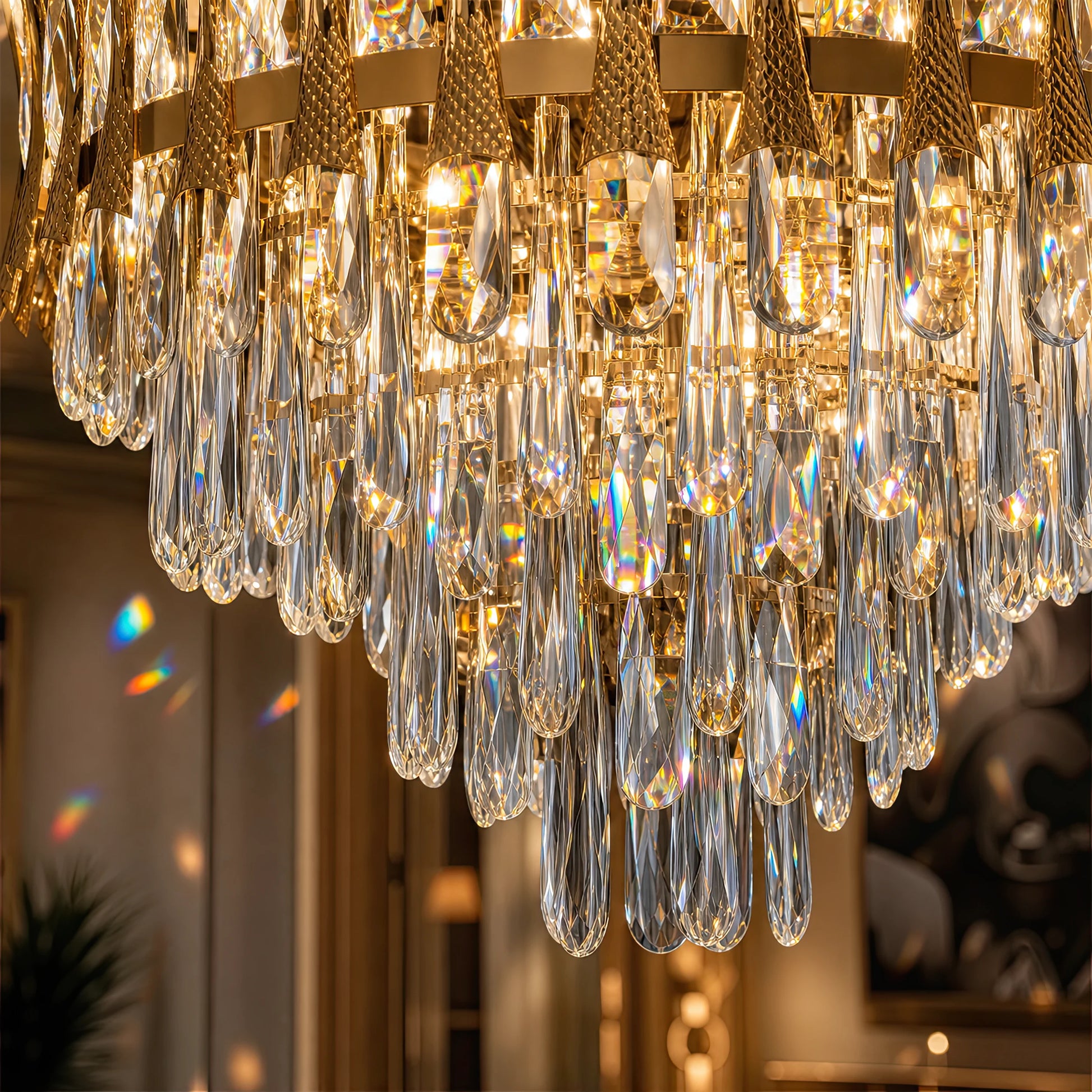 Lampadario di cristallo HAMPTON Eleganza 8x E14, diametro 49 cm, oro lucido, altezza regolabile - 05_CC8926-500GDT.png