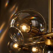 Lampadario a globo, MODEST Grand, 8xE27, Oro, Metallo - 05_LC809-8.png