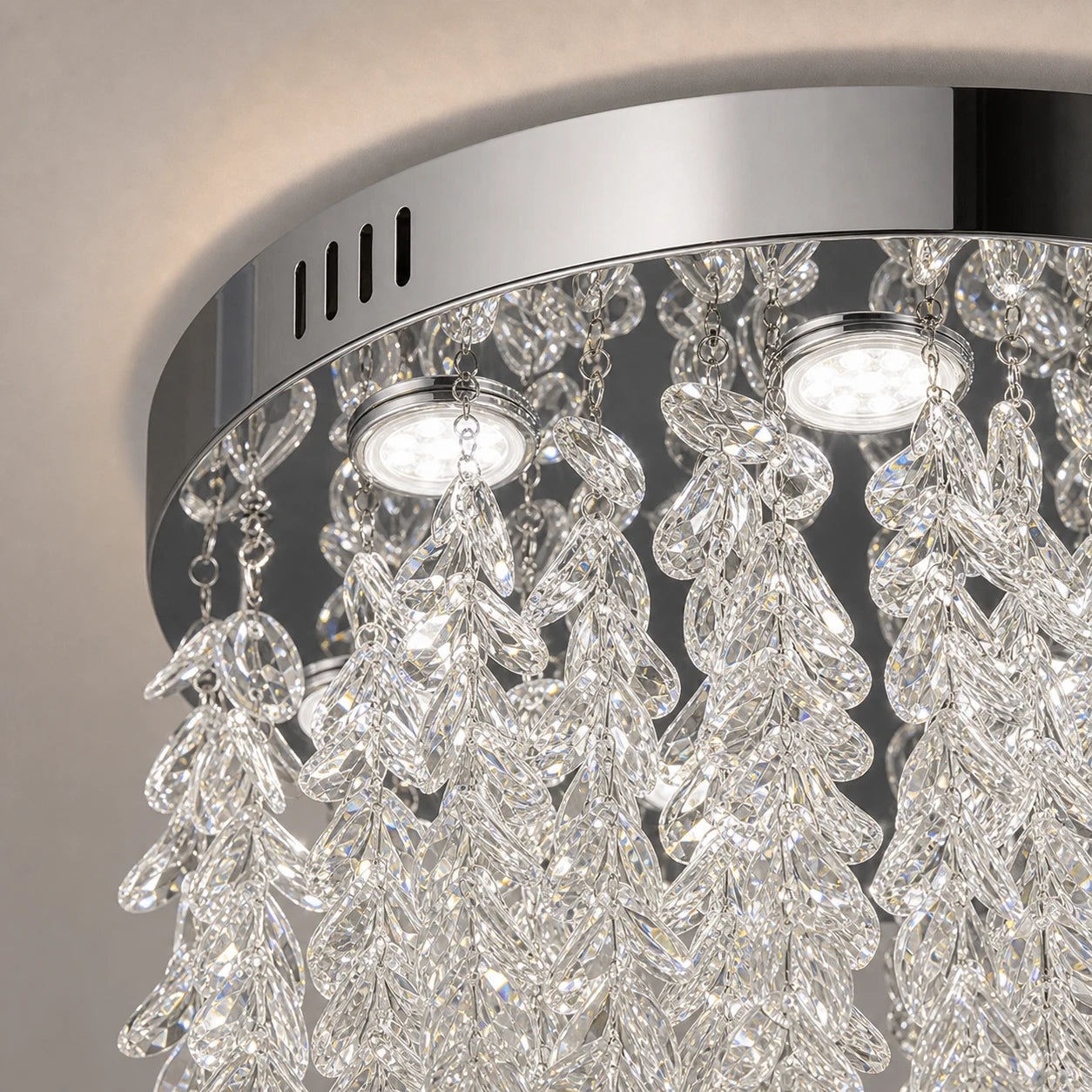 Lampadario LED in cristallo LLC210/400CH Rotondo, 22 W, Luce fredda/calda/neutra, Cristallo, Cromo lucido - 05_LLC210-400CH.png