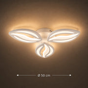 Lustra LED cu telecomanda ORCHID 40W, 3 Petale, lumina Rece/Calda/Neutra, Dimabila, Alb - 05_LT280-3WH.png