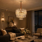 Lampadario in cristallo ALHAMBRA Nobile 5x E14, diametro 40 cm, oro lucido, altezza regolabile - 06_CC920-400GD.png