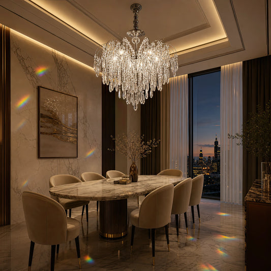 Lampadario di cristallo CC9324/5CH, 5x E14, diametro 48 cm, cromo - 06_CC9324-5CH.png