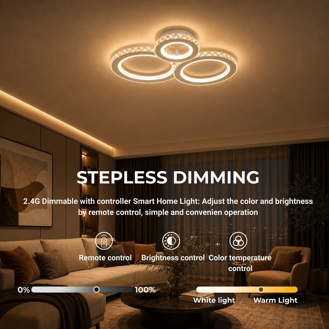 Lustra LED cu telecomanda si cristal NOVA ROTONDA RGB 75W, 3 Cercuri, lumina Rece/Calda/Neutra, Dimabila, Alb - 06_LT073-3WH.png