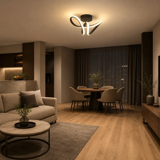 Lustra LED VERTEX Pulse, 13W, Ondulata, Lumina Rece/Calda/Neutra, Negru - 07_LL562BK.png