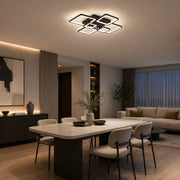 Lustra LED cu telecomanda ELLA 120W, 6 Patrate, lumina Rece/Calda/Neutra, Dimabila, Negru, Metal si Acril - 07_LT130-6BK.png