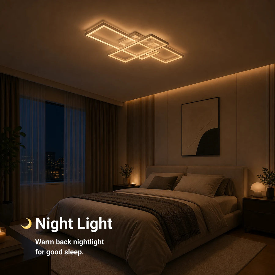 Lustra LED cu telecomanda LANDYN 78W, lumina Rece/Calda/Neutra, Dimabila, Alb - 07_LT500-3WH.png
