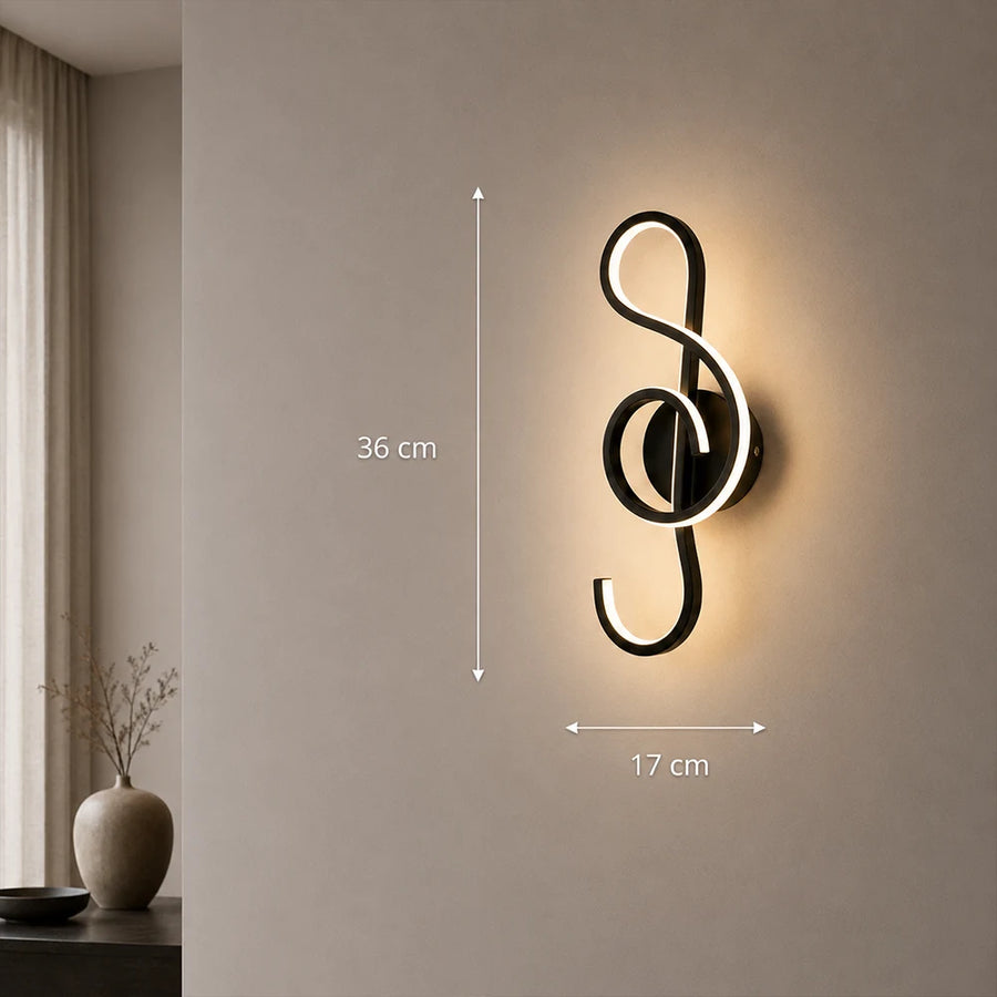 Lampada da parete a LED Key Sol 34W Luce Fredda/Calda/Neutra Metallo Nero - 08_AL861BK.png