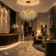 Lampadario in cristallo a cascata WALTZ, 9x G9, oro, 80 cm, altezza regolabile - 08_CC331-80.png