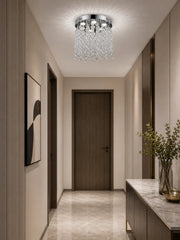 Lampadario LED in cristallo LLC210/400CH Rotondo, 22 W, Luce fredda/calda/neutra, Cristallo, Cromo lucido - 08_LLC210-400CH.png