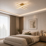 Lustra LED cu Telecomanda LINEX, 53W, Lumina 3000K/4000K/6000K, Dimabila, Auriu - 08_LT171-4GD.png