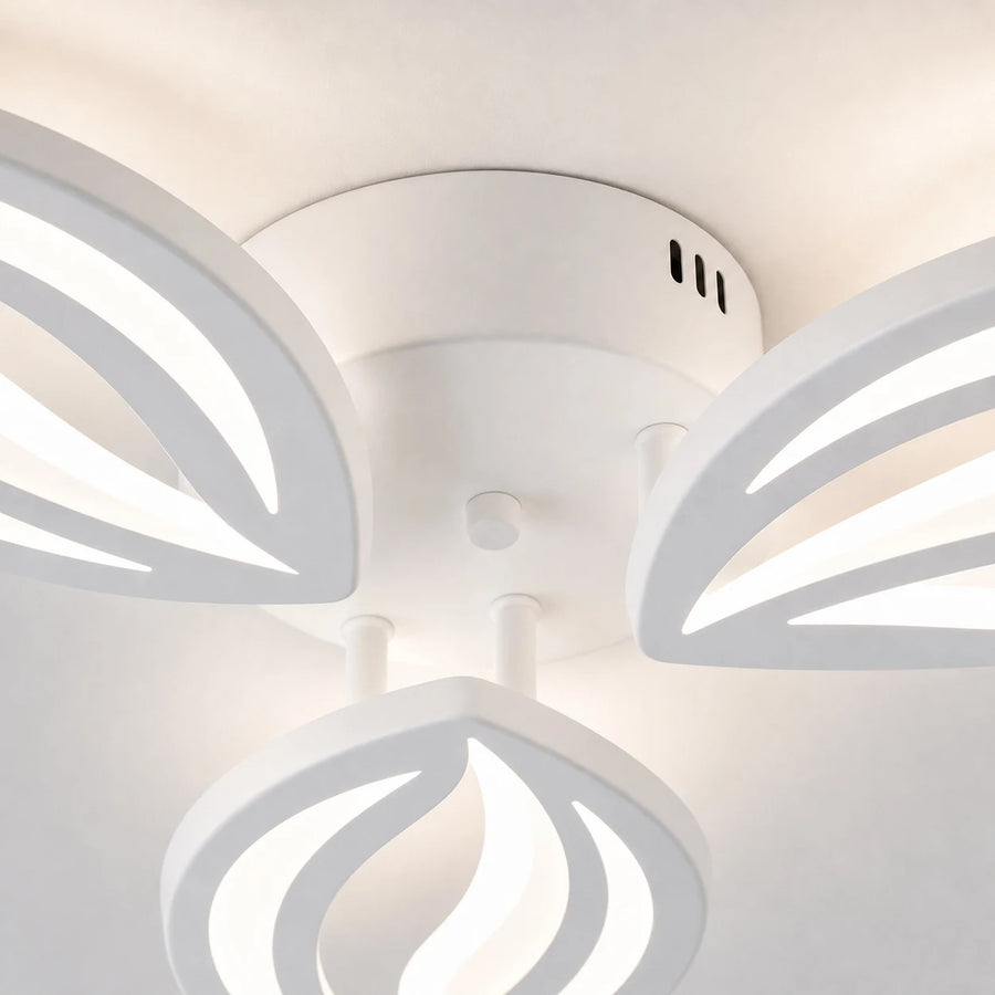 Lustra LED cu telecomanda ORCHID 40W, 3 Petale, lumina Rece/Calda/Neutra, Dimabila, Alb - 08_LT280-3WH.png