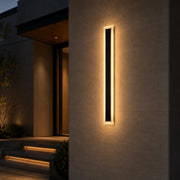 Lampada da parete a LED per esterni Mack, lunghezza 30 cm, 4 W, IP65, metallo, lineare, nero - 09_AX200-300BK.png