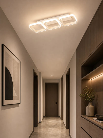 Lampadario LED VERTEX 34W, 3 Quadrati, Lineare, Luce Fredda/Calda/Neutra, Bianco - 09_LL770-3WH.png