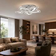 Lustra LED cu telecomanda si cristal Alejandro RGB 88W, 5 Flori, lumina Rece/Calda/Neutra, Dimabila, Crom Lucios - 09_LT071-5.png