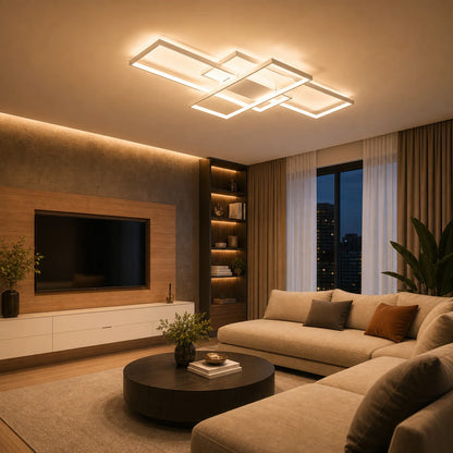 Lustra LED cu telecomanda LANDYN 78W, lumina Rece/Calda/Neutra, Dimabila, Alb - 09_LT500-3WH.png
