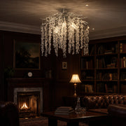 Lampadario in cristallo Willow, 5x E14, diametro 50 cm, cromato - 10_CC8080-D500CH.png