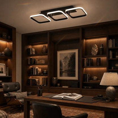 Lampadario LED VERTEX 34W, 3 quadrati, Lineare, Luce fredda/calda/neutra, Nero - 10_LL770-3BK.png