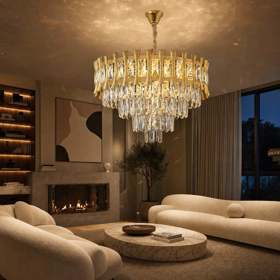 Lampadario di cristallo HAMPTON Elegance 8x E14, diametro 49 cm, oro lucido, altezza regolabile - 11_CC8926-500GDT.png
