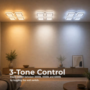Lustra LED cu telecomanda si cristal LEILA RGB 69W, 4 Patrate, lumina Rece/Calda/Neutra, Dimabila, Alb - 14_LT078-4WH.png