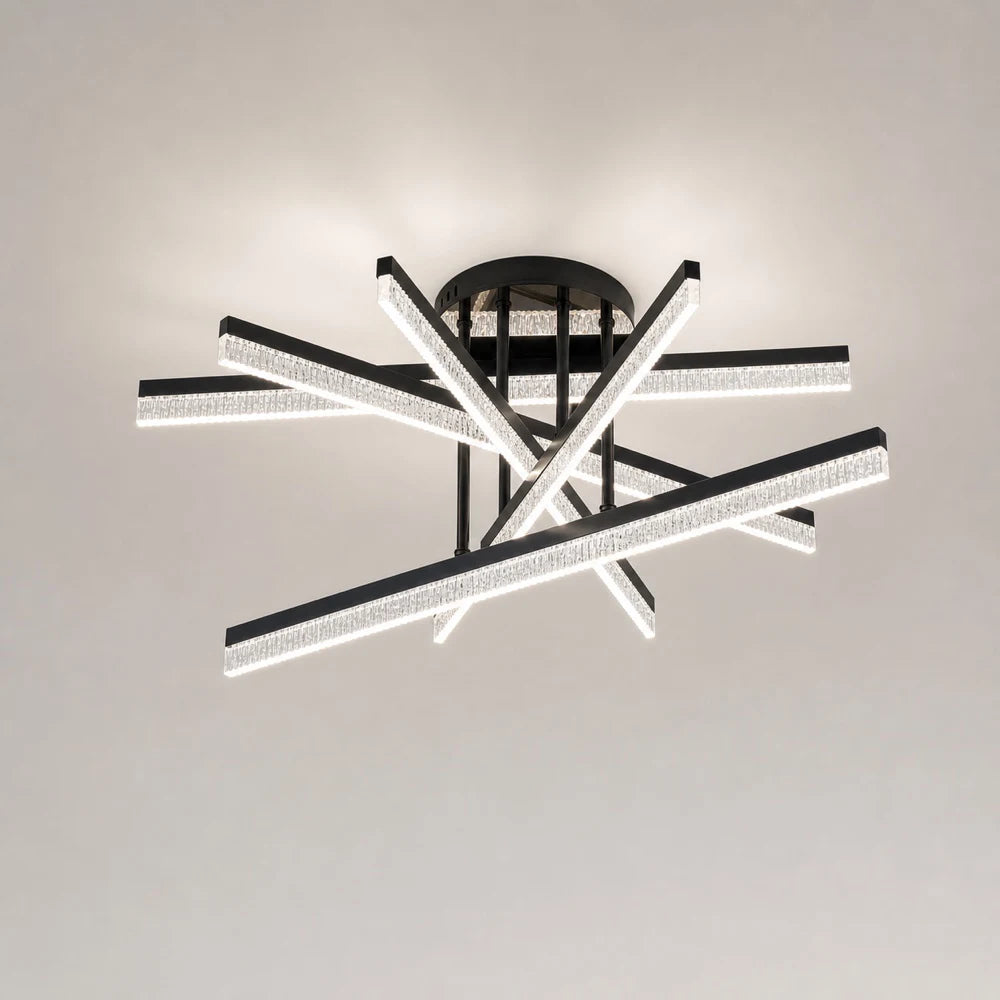 Lustra LED cu Telecomanda LT179/5BK, 68W, 5 Elemente, Lumina Rece/Clada/Neutra, Dimabila, Negru - 15_LT179-5BK.png