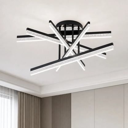 Lustra LED cu Telecomanda LT179/5BK, 68W, 5 Elemente, Lumina Rece/Clada/Neutra, Dimabila, Negru - 16_LT179-5BK.png
