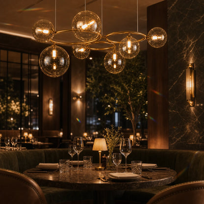 VENERE Luce Lampadario, 3 Cerchi, 7xG9, Oro, Metallo, Altezza Regolabile - 09_LC811-7.png