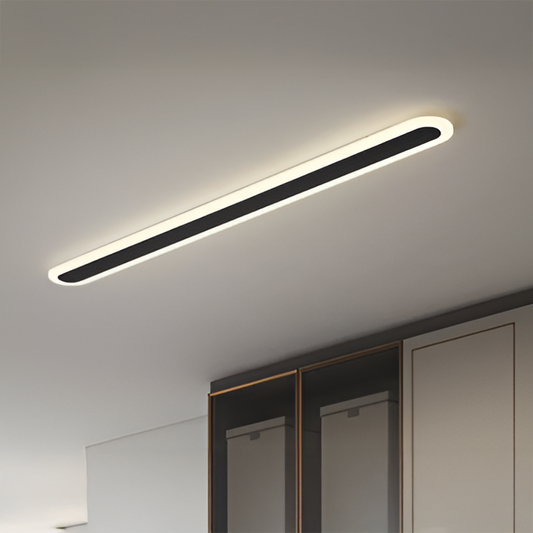Lampada da parete per esterno SUHA a LED, lunghezza 50 cm, 6 W, IP65, metallo, lineare, nera. Lampada da parete per esterno. Titolo predefinito Alessandro Design