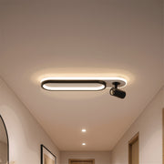 Lampadario LED con Proiettore Orientabile FISSO Camilla 49W, luce 3000/4000/6000k, Lampadari LED Nero Titolo predefinito Alessandro Design